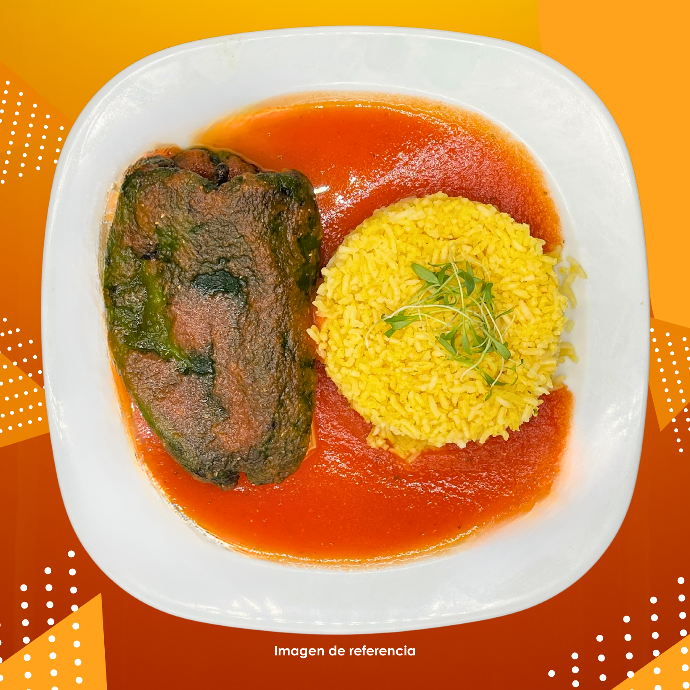 MENU CHILES RELLENOS DE QUESO PANELA