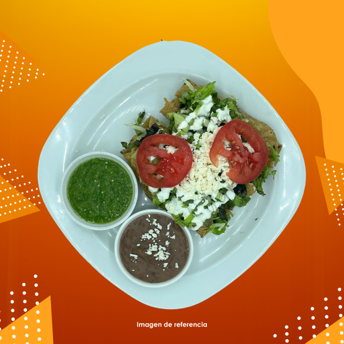 MENU TACOS DORADOS DE POLLO