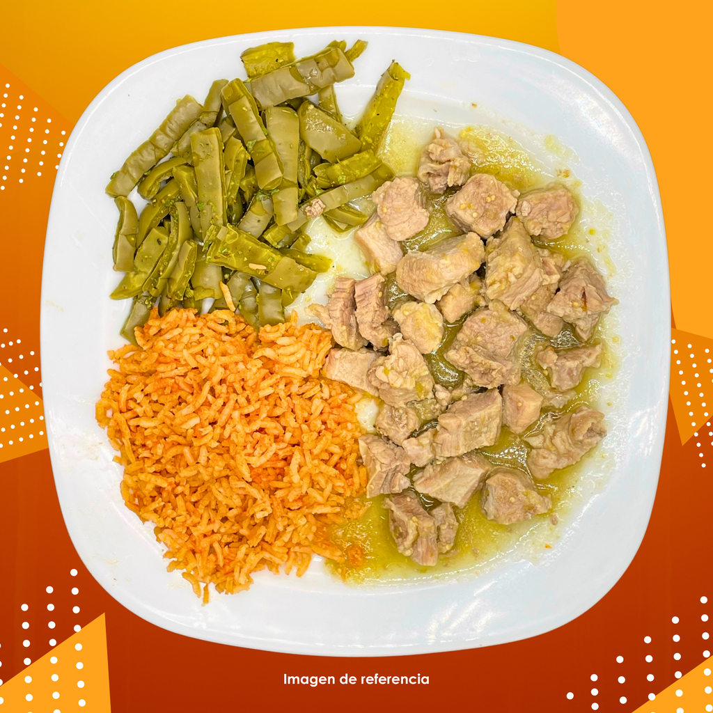 MENU SUADERO DE RES EN SALSA VERDE