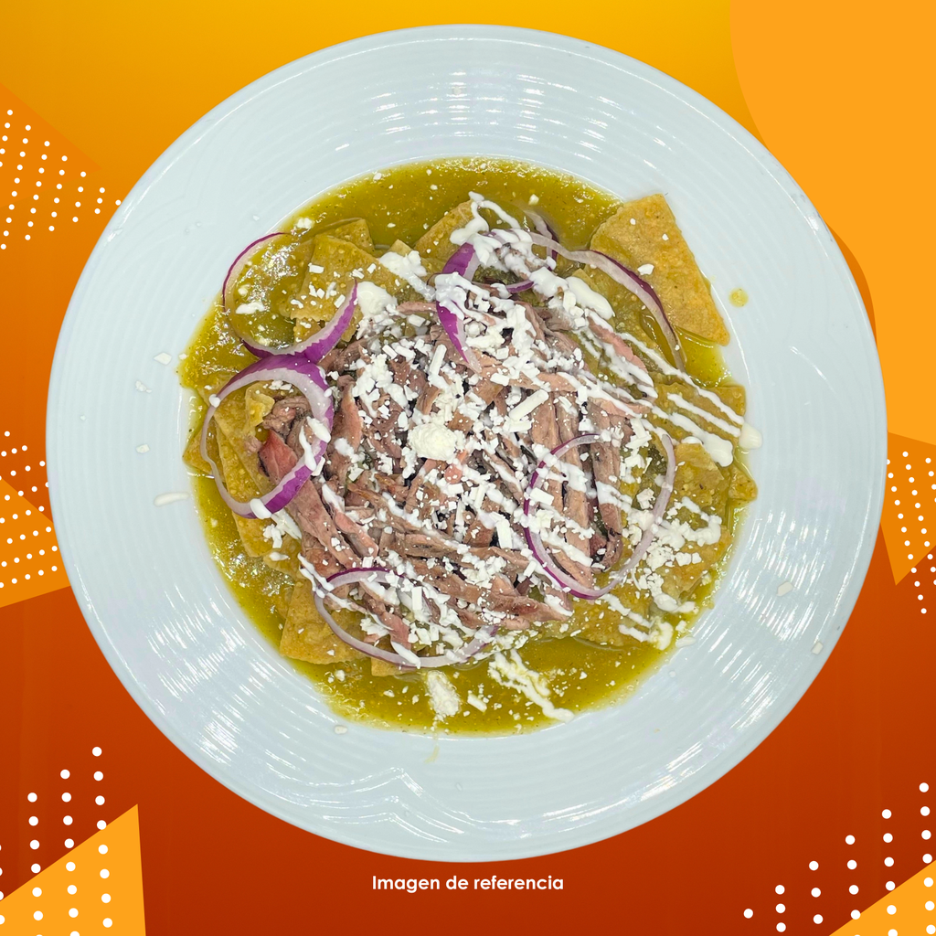 MENU A LA CARTA CHILAQUILES