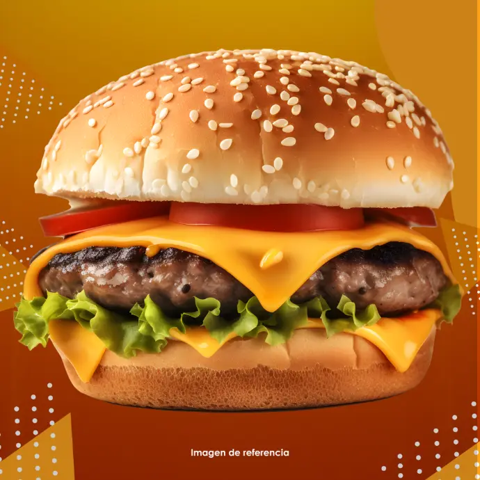 MENU HAMBURGUESA DE RES 