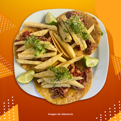 MENU A LA CARTA TACOS 3 PZ