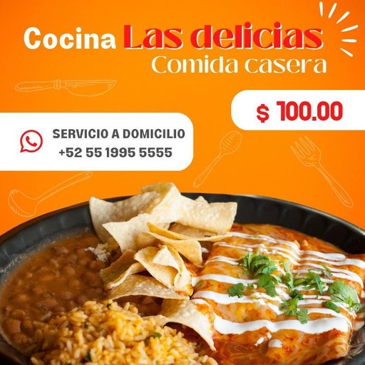 MENU ENCHILADAS SUIZAS